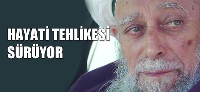 Şeyh Nazım Kıbrısi halen yoğun bakımda