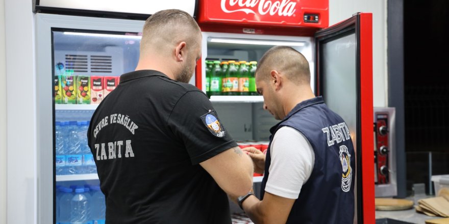 İskele Belediyesi Lunapark Alanı’ndaki büfeleri denetledi