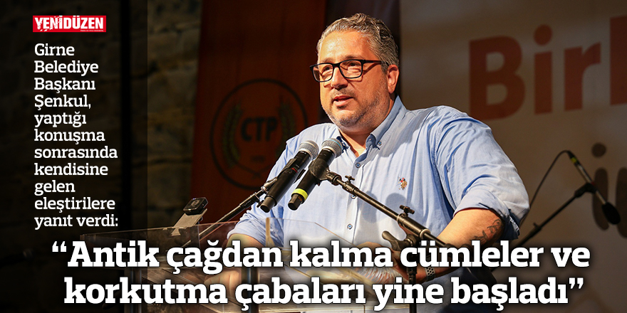 “Antik çağdan kalma cümleler ve korkutma çabaları yine başladı”