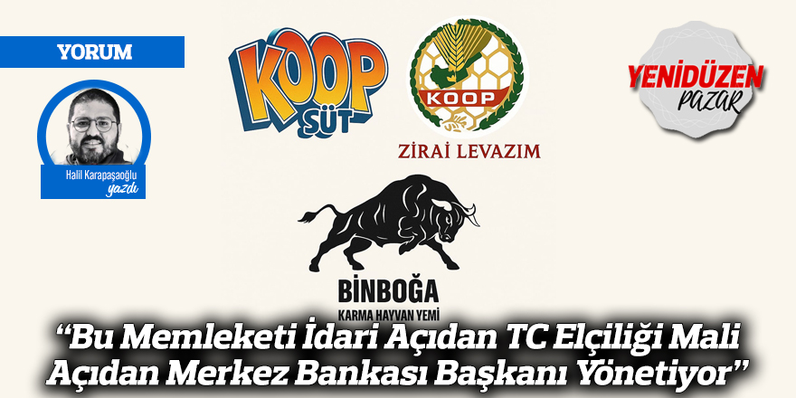 “Bu Memleketi İdari Açıdan TC Elçiliği Mali Açıdan Merkez Bankası Başkanı Yönetiyor”
