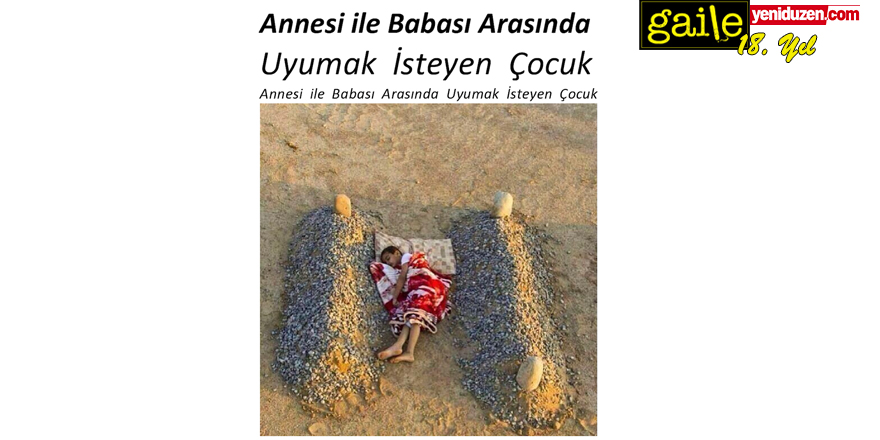 Annesi ile Babası Arasında Uyumak İsteyen Çocuk