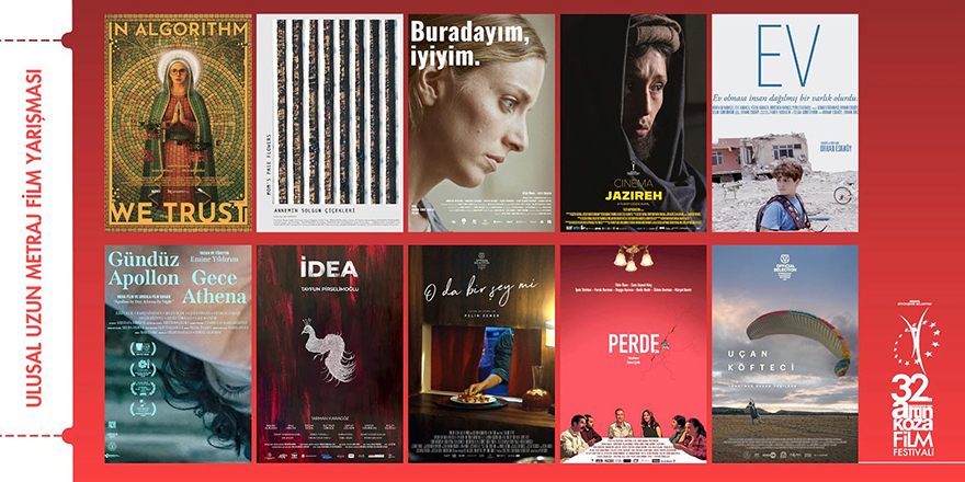 Uzun Metraj Film kategorisinde Altın Koza için 10 film yarışacak