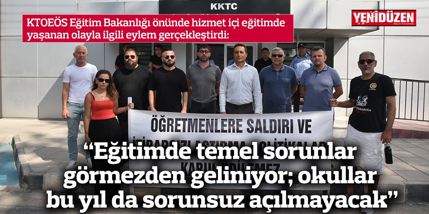 “Eğitimde temel sorunlar görmezden geliniyor; okullar bu yıl da sorunsuz açılmayacak”