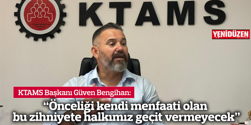 “Önceliği kendi menfaati olan bu zihniyete halkımız geçit vermeyecek”