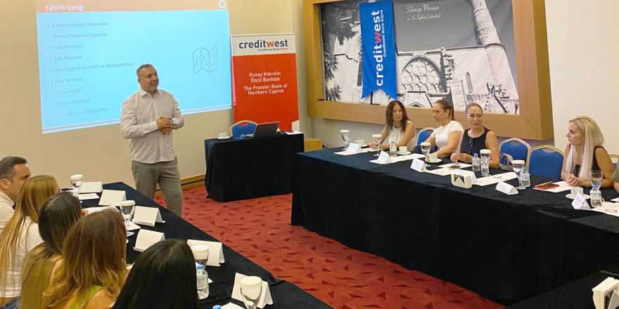 Creditwest Bank’tan ‘5 element modeline göre şube yönetimi ve şube müdürünün yol haritası’ eğitimi