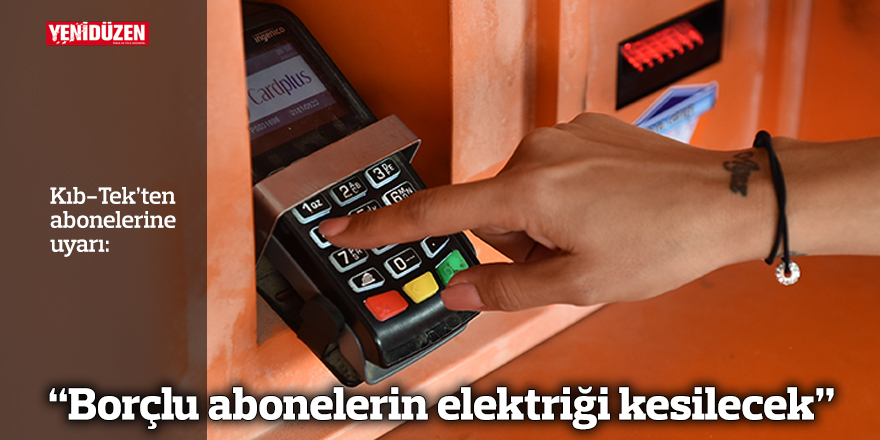 Elektrik borçları için son ödeme tarihi 5 Kasım…