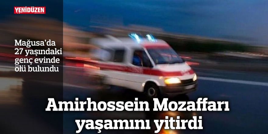 27 yaşındaki genç ikametgahında ölü bulundu