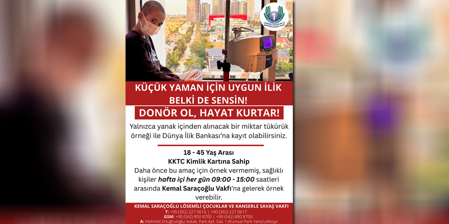 “Donör ol, hayat kurtar”