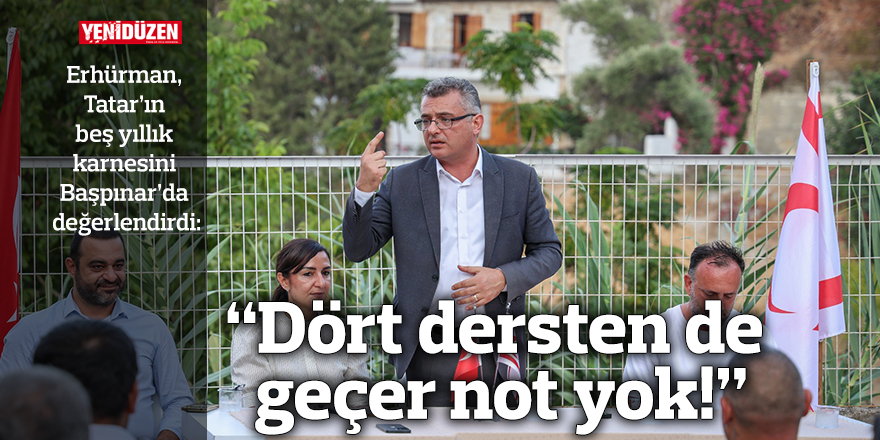 “Dört dersten de geçer not yok!”