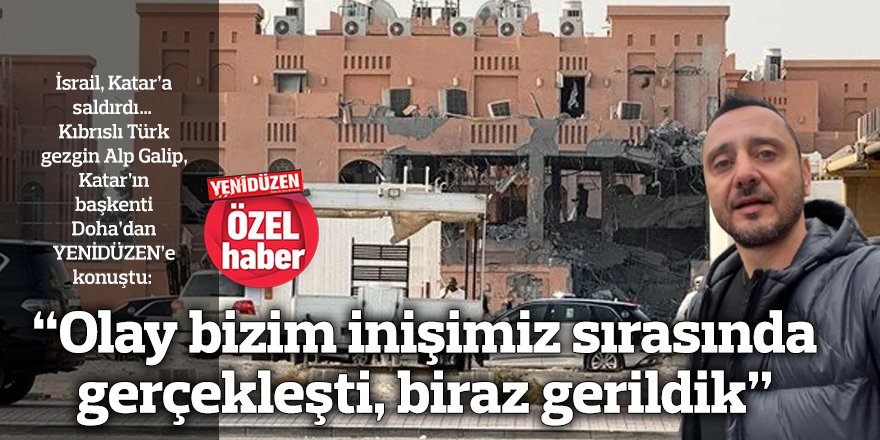 “Olay bizim inişimiz sırasında gerçekleşti, biraz gerildik”