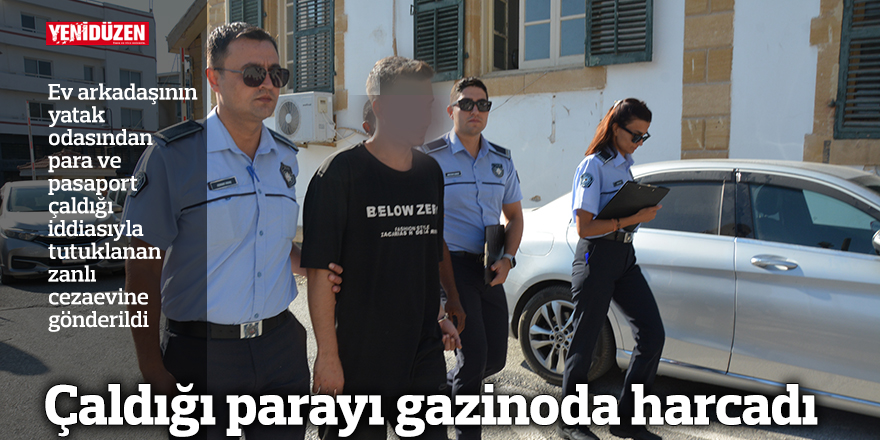 Çaldığı parayı gazinoda harcadı