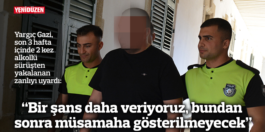 Son 3 hafta içinde 2 kez alkollü sürüşten yakalanan zanlı tutuksuz yargılanacak