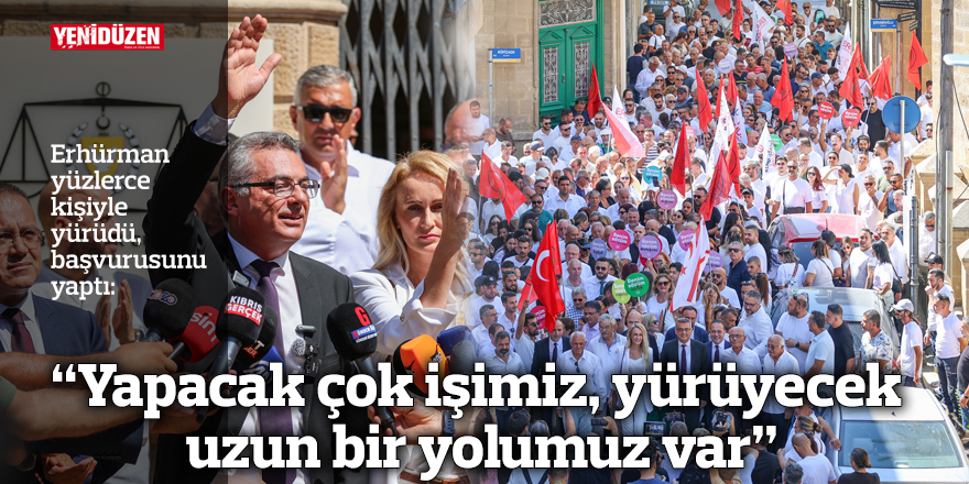 “Bugün, yeni bir dönemin başlangıç günüdür; hepimize hayırlı olsun”