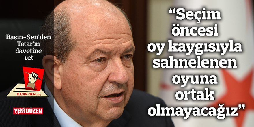 “Seçim öncesi oy kaygısıyla sahnelenen oyuna ortak olmayacağız”