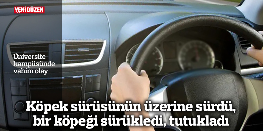 Üniversite kampüsünde vahim olay