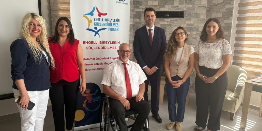 Engelli haklarının korunmasına yönelik projenin kapanış etkinliği yapıldı