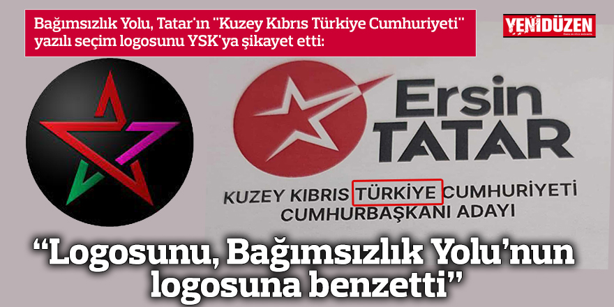 "Logosunu, Bağımsızlık Yolu'nun logosuna benzetti"