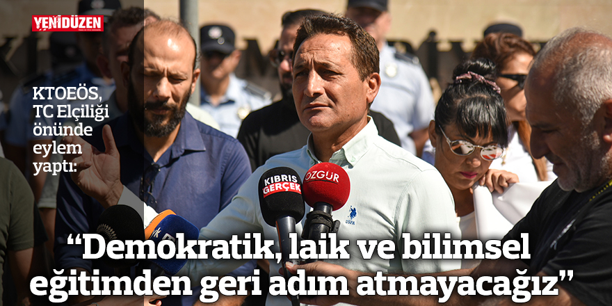 “Demokratik, laik ve bilimsel eğitimden geri adım atmayacağız”