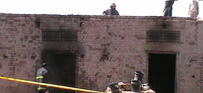 Ev yangınında 5 çocuk öldü