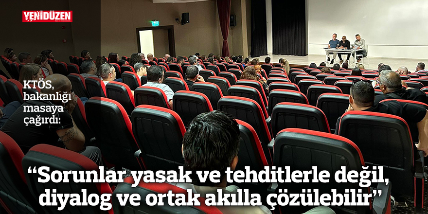 “Eğitimde yaşanan sorunlar yasak ve tehditlerle değil, diyalog ve ortak akılla çözülebilir”