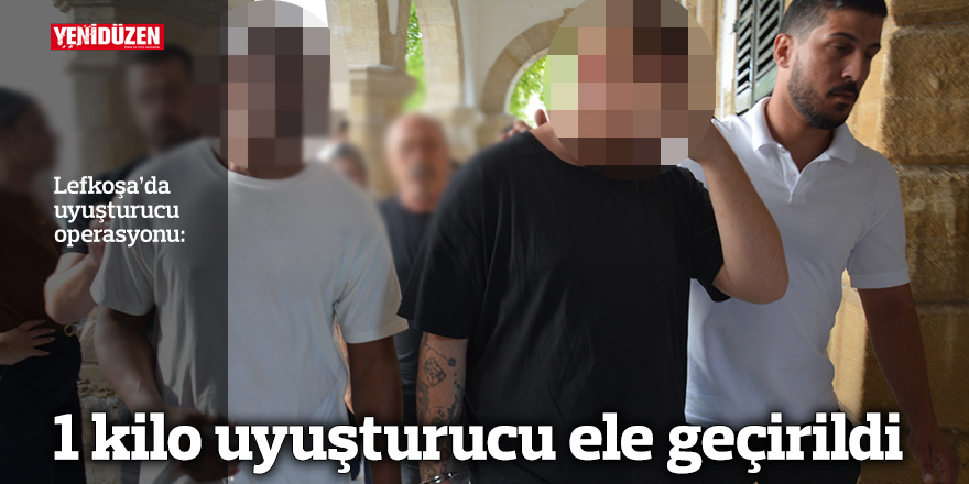1 kilo uyuşturucu ele geçirildi