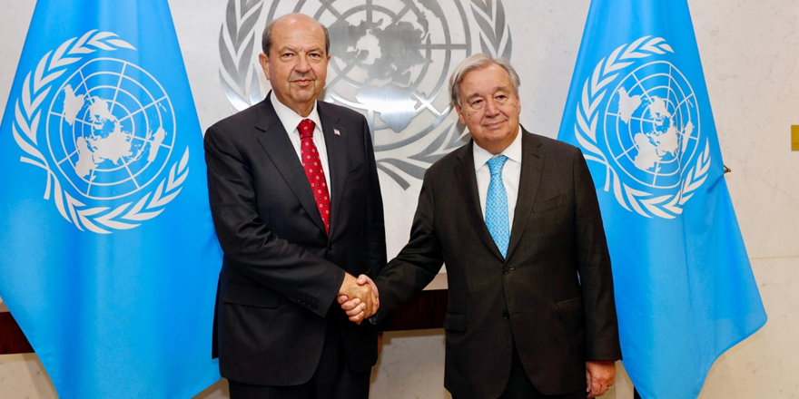 Tatar New York’ta Guterres ile görüştü