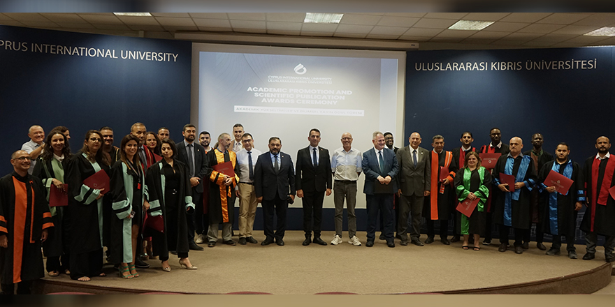UKÜ’de Akademik Yükseltme ve Bilimsel Yayın Ödül Töreni düzenlendi