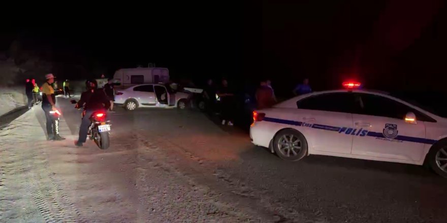 Dağyolu’nda iki araç yüz yüze çarpıştı: 1 kişi yaşamını yitirdi