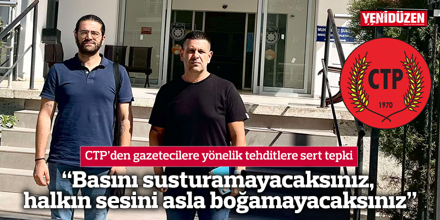 “Basını susturamayacaksınız, halkın sesini asla boğamayacaksınız”