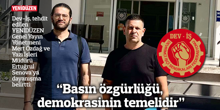 "Basın özgürlüğü, demokrasinin temelidir"