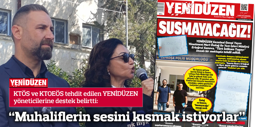 "Muhaliflerin sesini kısmak istiyorlar"