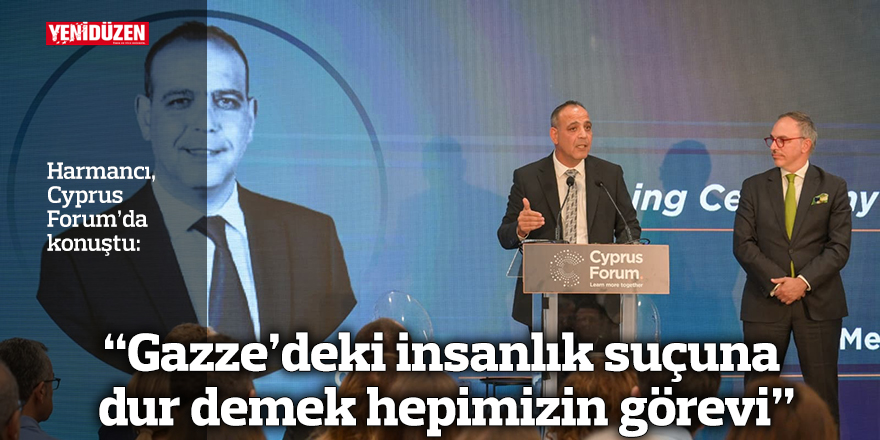 “Gazze’deki insanlık suçuna dur demek hepimizin görevi”