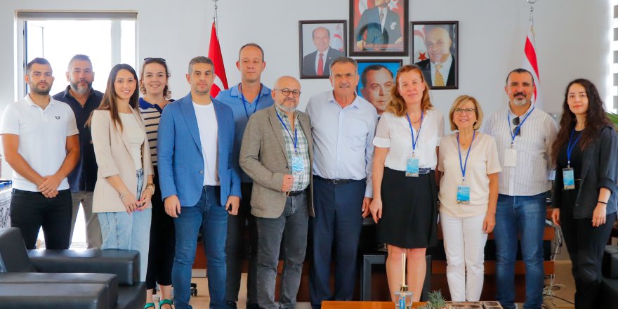 Gazi Üniversitesi Şehir ve Bölge Planlama Bölümü’nden Mağusa Belediyesi’ne ziyaret