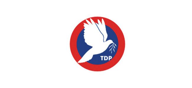 TDP miting düzenliyor