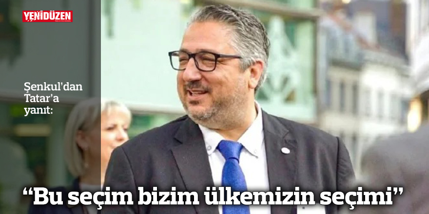 “Bu seçim bizim ülkemizin seçimi”