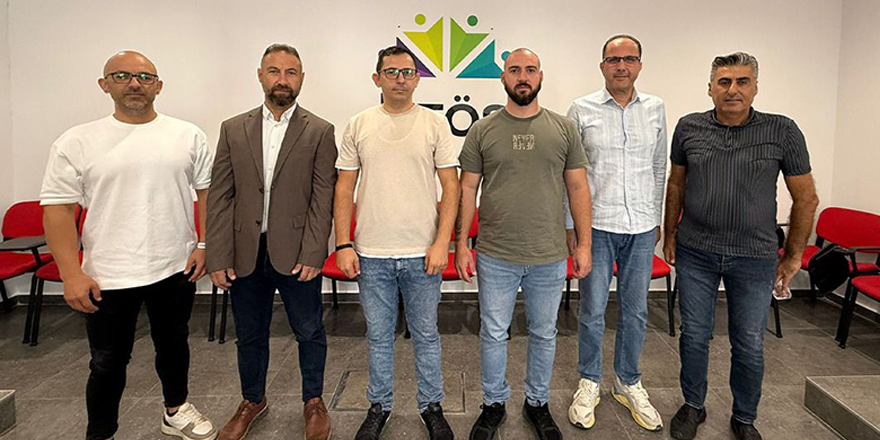 Tel-Sen yetkililerinden KTÖS'e ziyaret