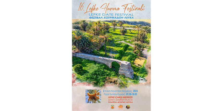 16. Lefke Hurma Festivali başlıyor