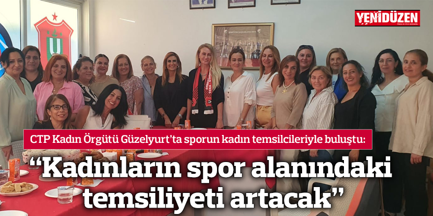 “Kadınların spor alanındaki temsiliyeti artacak”