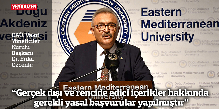 “Gerçek dışı ve rencide edici içerikler hakkında gerekli yasal başvurular yapılmıştır”