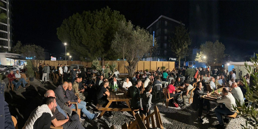 Girne’deki gençlik buluşması, mitinge dönüştü