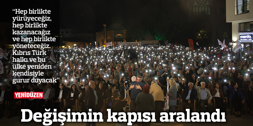 DEĞİŞİMİN KAPISI ARALANDI!