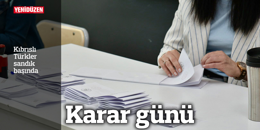 Kıbrıs Türk halkı sandık başında