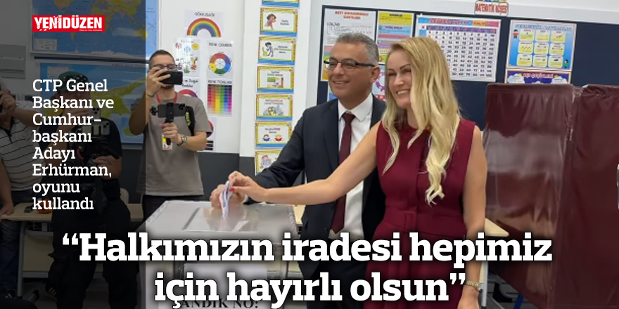 "Halkımızın iradesi hepimiz için hayırlı olsun"