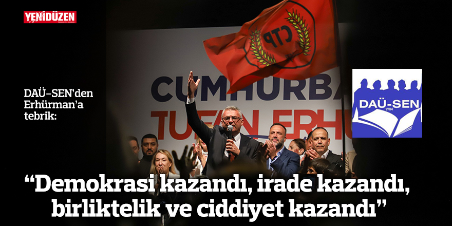 "Demokrasi Kazandı, irade kazandı, birliktelik ve ciddiyet kazandı"