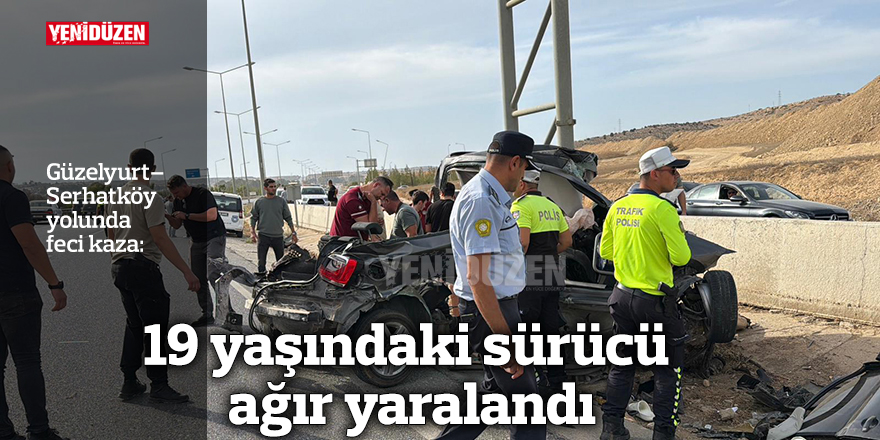 Güzelyurt–Serhatköy yolunda feci kaza