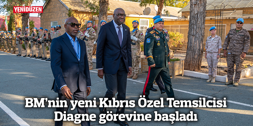 BM’nin yeni Kıbrıs Özel Temsilcisi Diagne görevine başladı