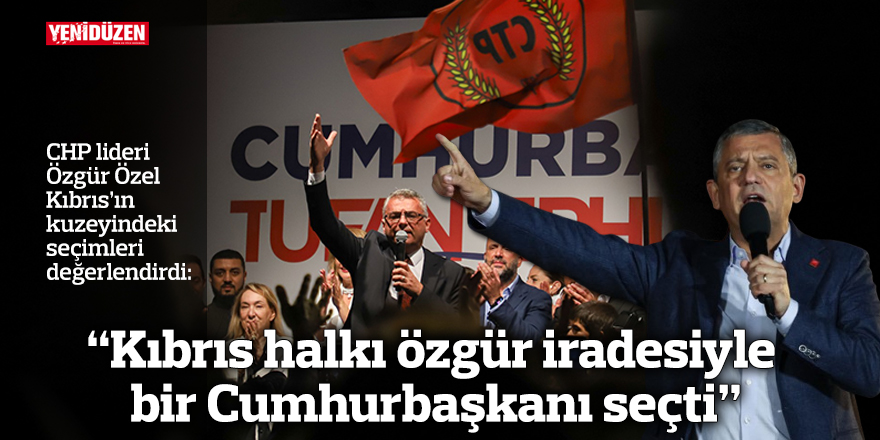 “Kıbrıs halkı özgür iradesiyle bir Cumhurbaşkanı seçti”