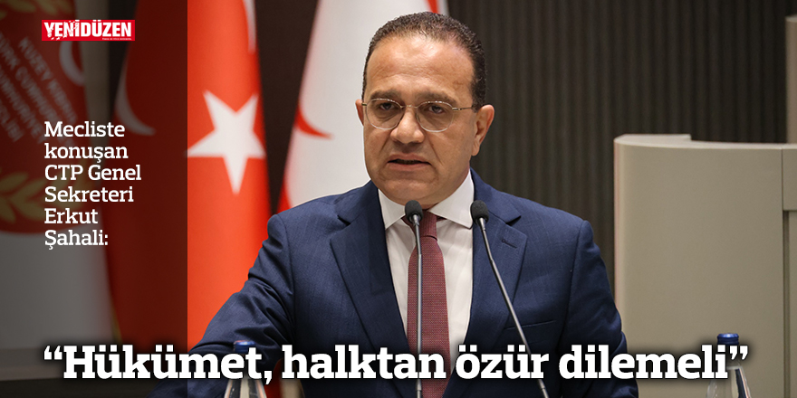 “Hükümet, halktan özür dilemeli”