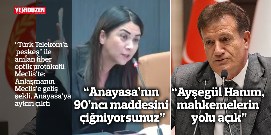 "Anayasa'yı çiğniyorsunuz" / "Mahkemelerin yolu açık"