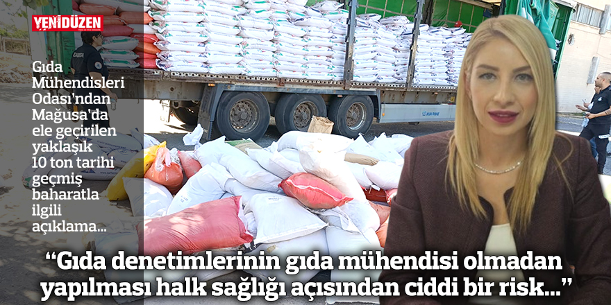 "Gıda denetimlerinin gıda mühendisi olmadan yapılması halk sağlığı açısından ciddi bir risk..."